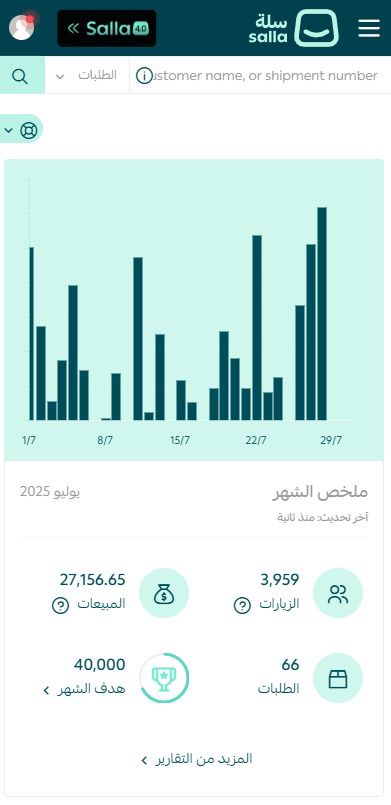 إدارة حملات على منصة سلة